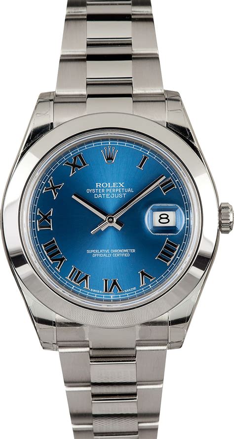 rolex 116300 on strap|rolex 116300 blue roman.